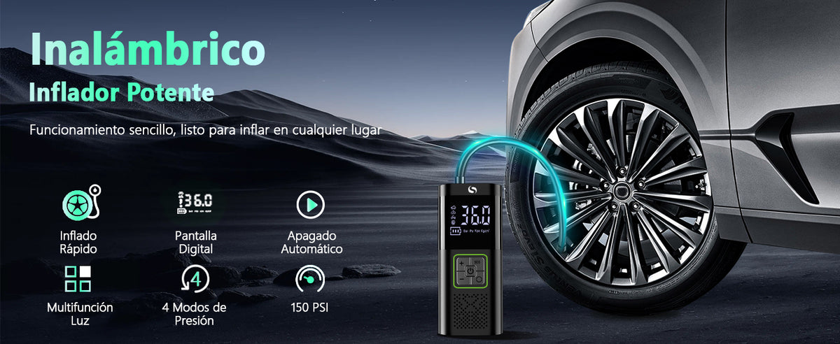 ruedago SERVOMASTER Compresor de Aire